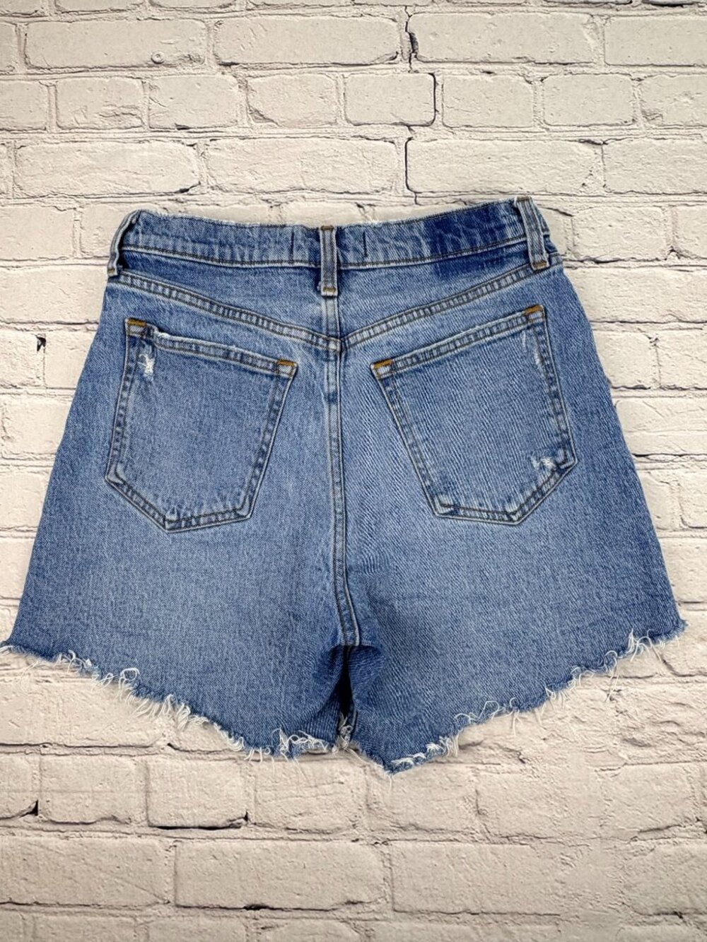 Abercrombie & Fitch Light Blue Denim Jean Shorts - Picture 2 of 9